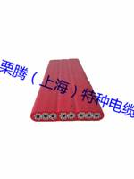 上海栗腾***电梯电缆 TVVB 一字排列型扁电缆 载人电梯电缆