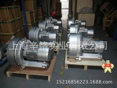 25KW高压鼓风机 1940m3/h双段旋涡鼓风机 28KPA双级漩涡式气泵 漩涡鼓风机