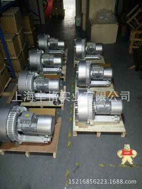 20KW漩涡式气泵 1110m3/h双段高压鼓风机 50KPA双级旋涡鼓风机 漩涡鼓风机