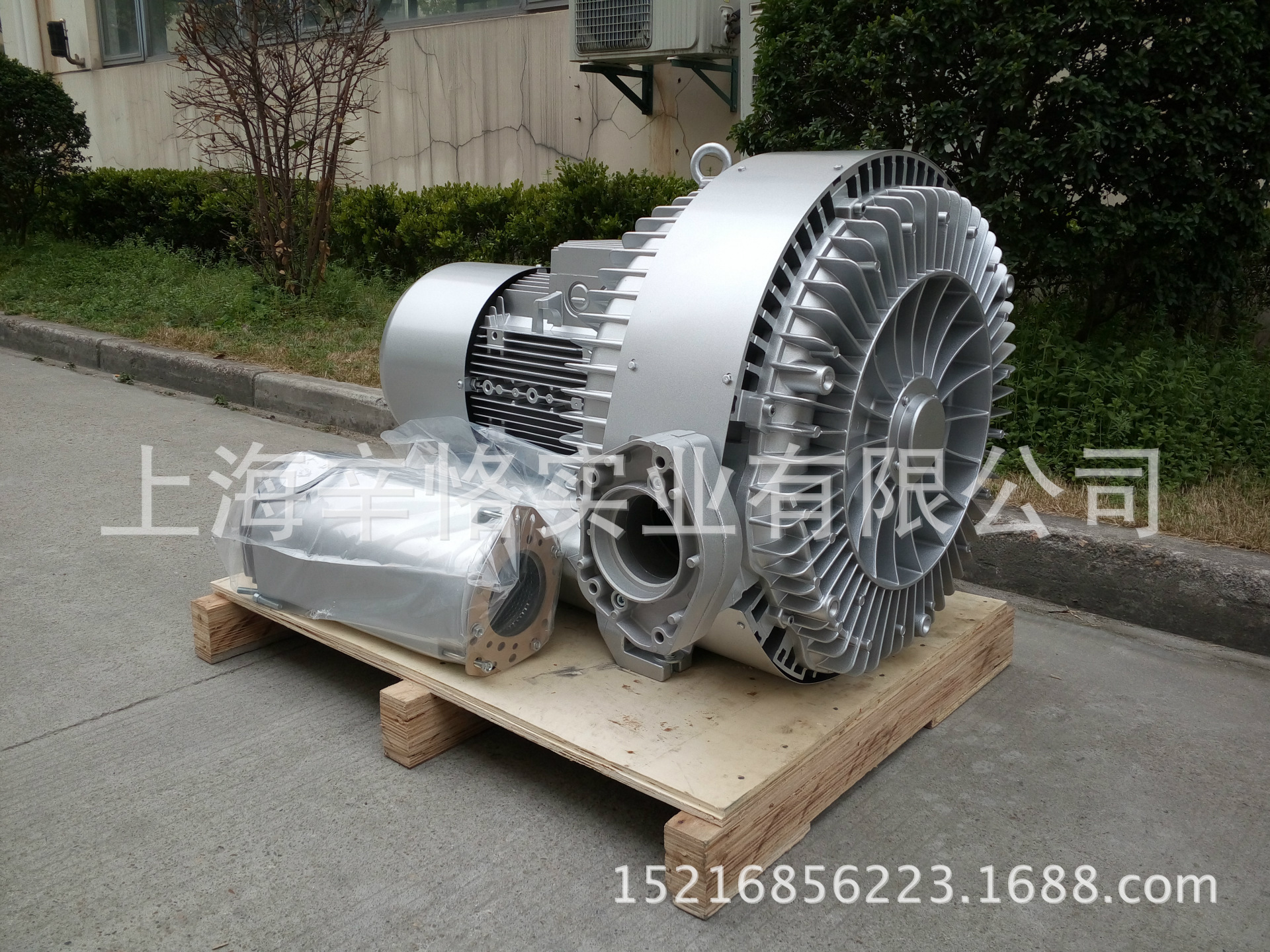 20KW漩涡式气泵 1110m3/h双段高压鼓风机 50KPA双级旋涡鼓风机 漩涡鼓风机