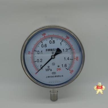 不锈钢耐震压力表Y150-B-F-Z 耐震压力表,全不锈钢耐震压力表,防腐压力表,压力表,指针式压力表