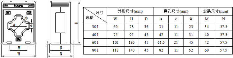 江苏地区普通测量型互感器