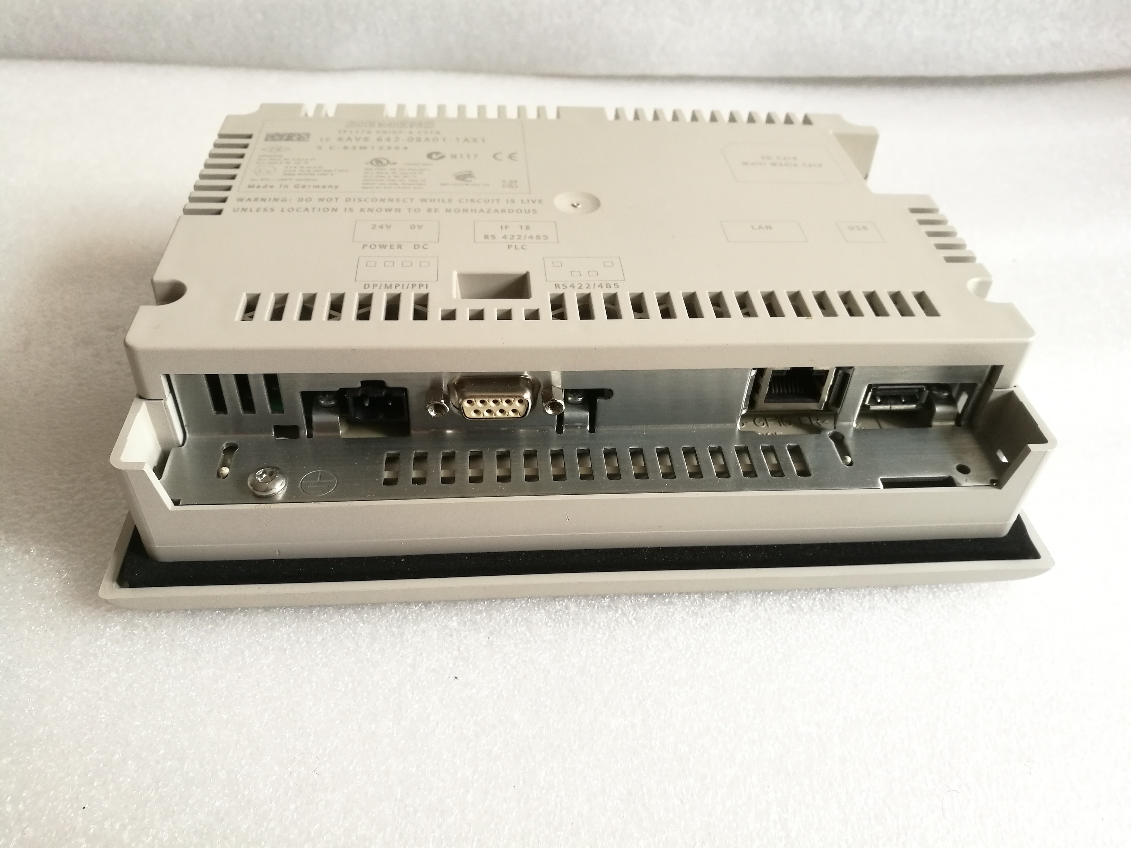 西门子 SIEMENS 触摸屏 6AV6642-0BA01-1AX1 SIMATIC TP177B 6