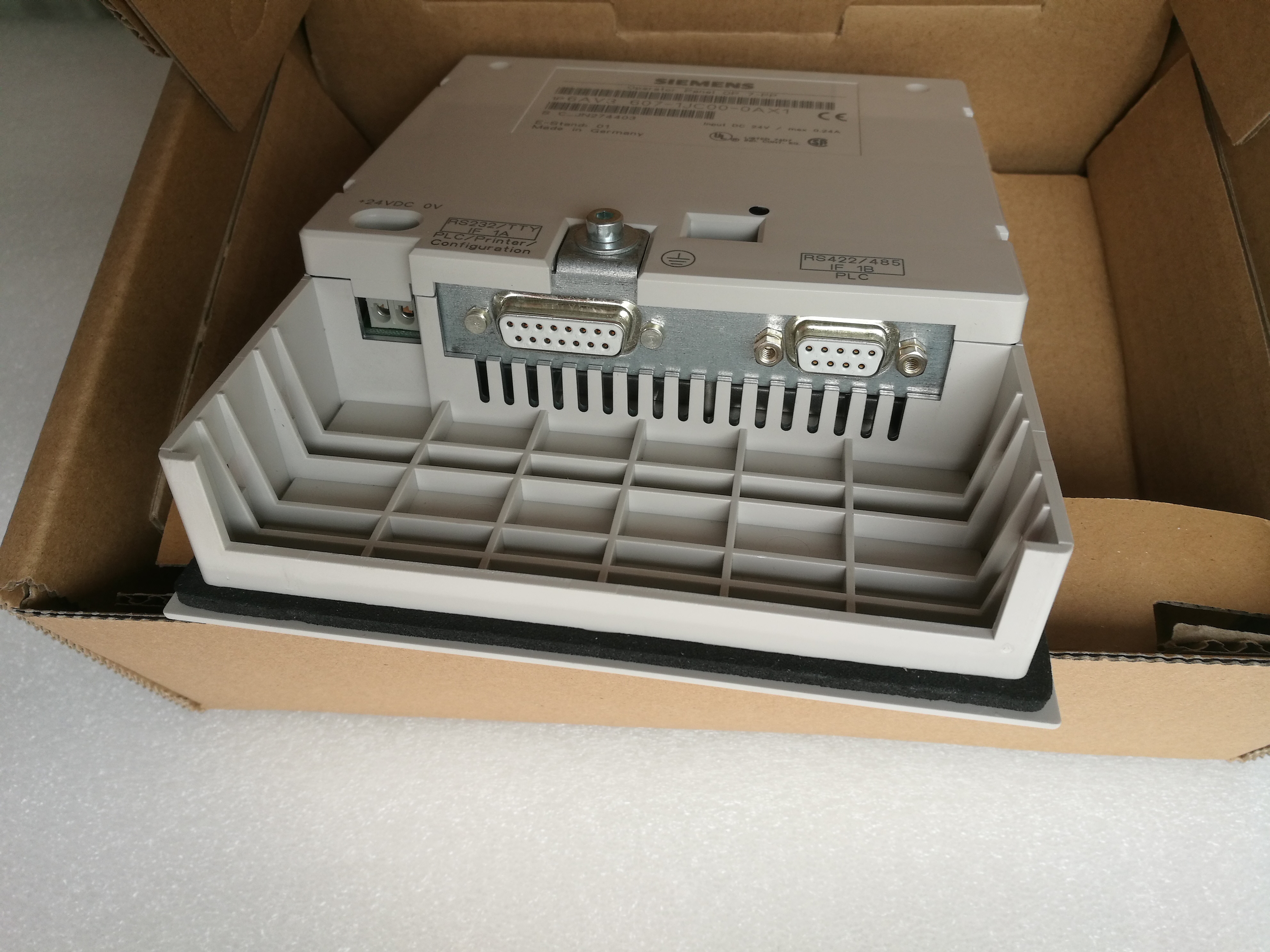 西门子 SIEMENS 触摸屏 6AV3607-1JC00-0AX1 6AV36071JC000AX1 OP7
