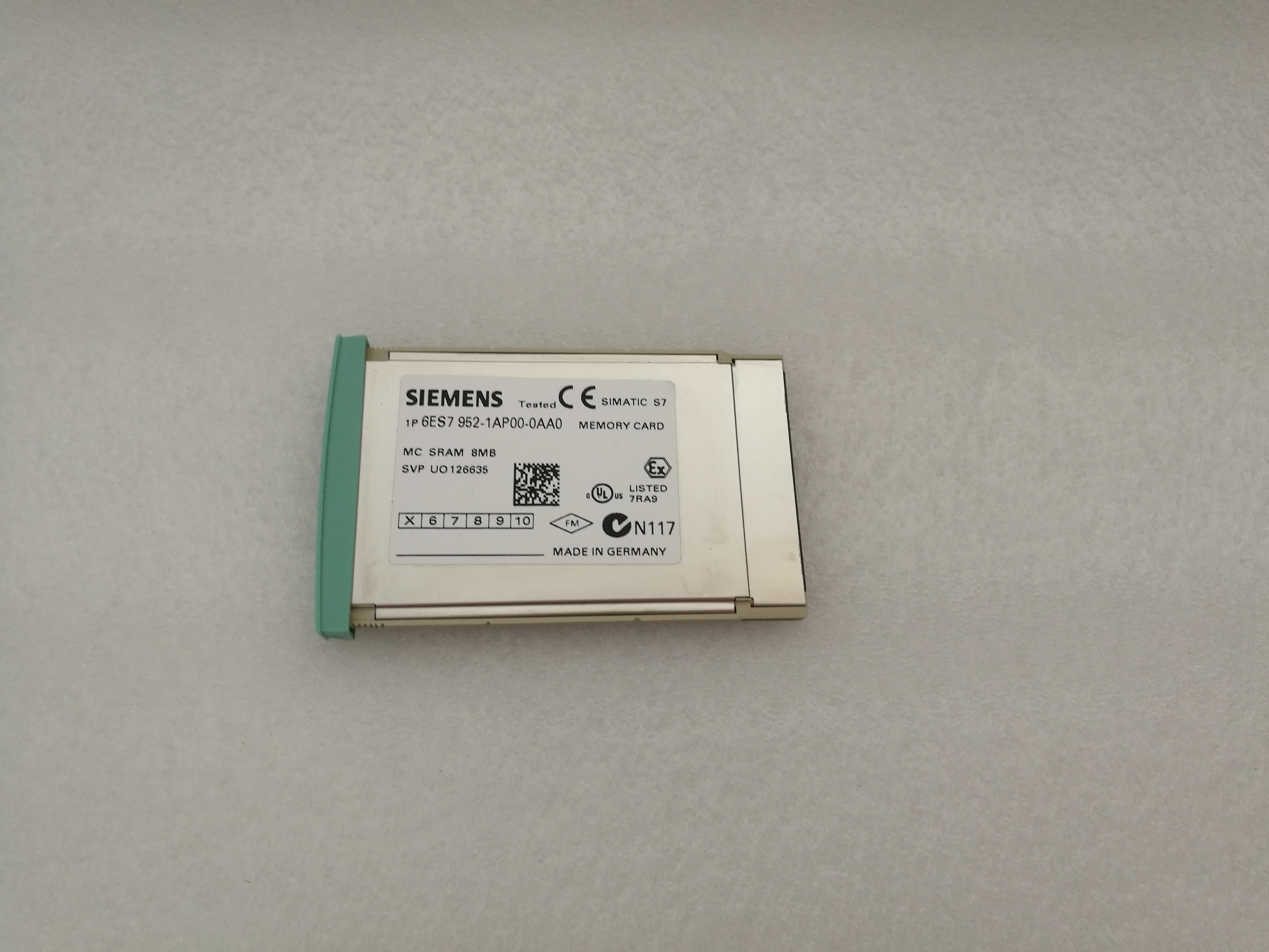 西门子 SIEMENS 存储卡 6ES7952-1AP00-0AA0 现货 MEMORY CARD 西门子 SIEMENS,存储卡,6ES7952-1AP00-0AA0,6ES79521AP000AA0,MEMORY CARD