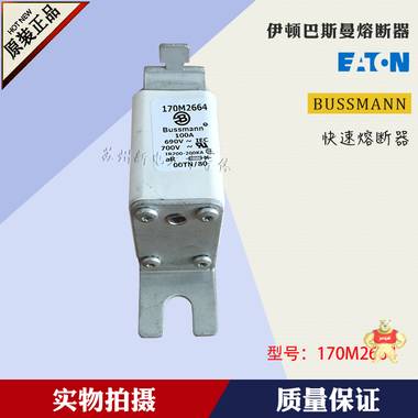 美国EATON熔断器BUSSMANN 170M2681 保险丝 170M2681,BUSSMANN,熔断器,保险丝,伊顿巴斯曼