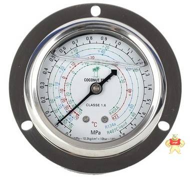 冷媒压力表,氟利昂压力表 氟利昂