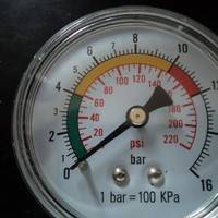 冷媒压力表,氟利昂压力表