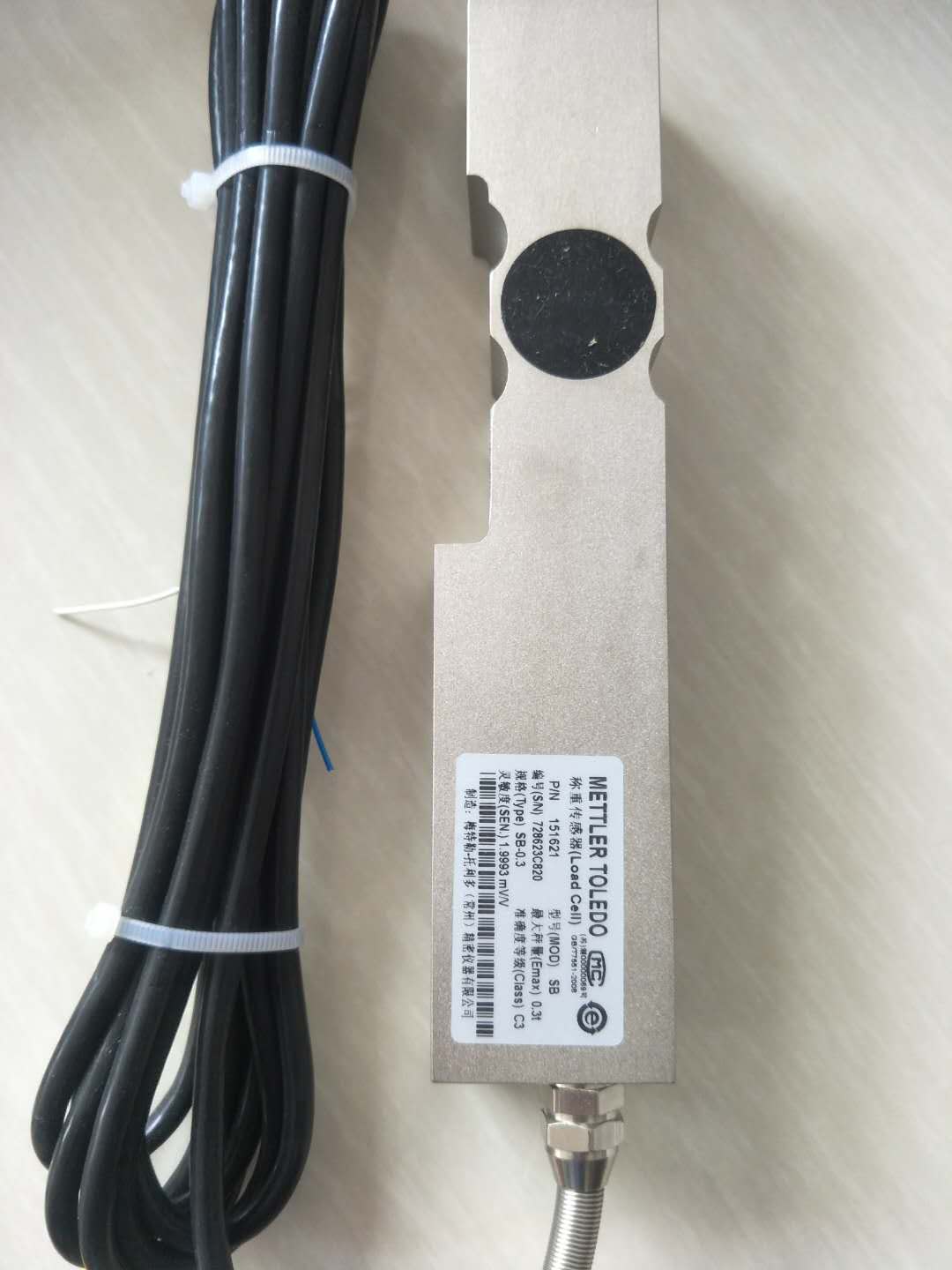 梅特勒 托利多SB-300KG/500KG/1T/2T/3T/5T/10T/15T/20T称重传感器
