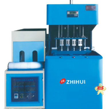 厂家供应 专业生产pet吹瓶机 5升半自动吹瓶机 ZH-B500