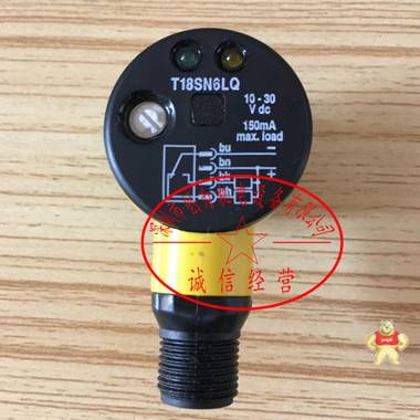 美国邦纳BANNER光电开关T18SN6LQ,全新原装现货 T18SN6LQ,光电开关,全新原装正品