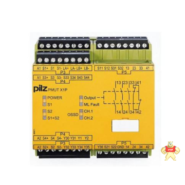 PILZ皮尔兹安全继电器750104 安全继电器,安全模块,PILZ皮尔兹,安全控制,750104