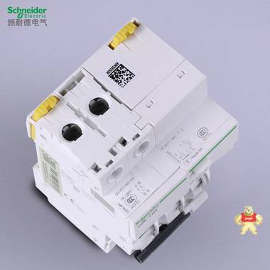 施耐德空氣開關(guān)帶漏電保護(hù)器 A9斷路器家用空開2P10A~63A漏電開關(guān) A9F18263,施耐德,美國