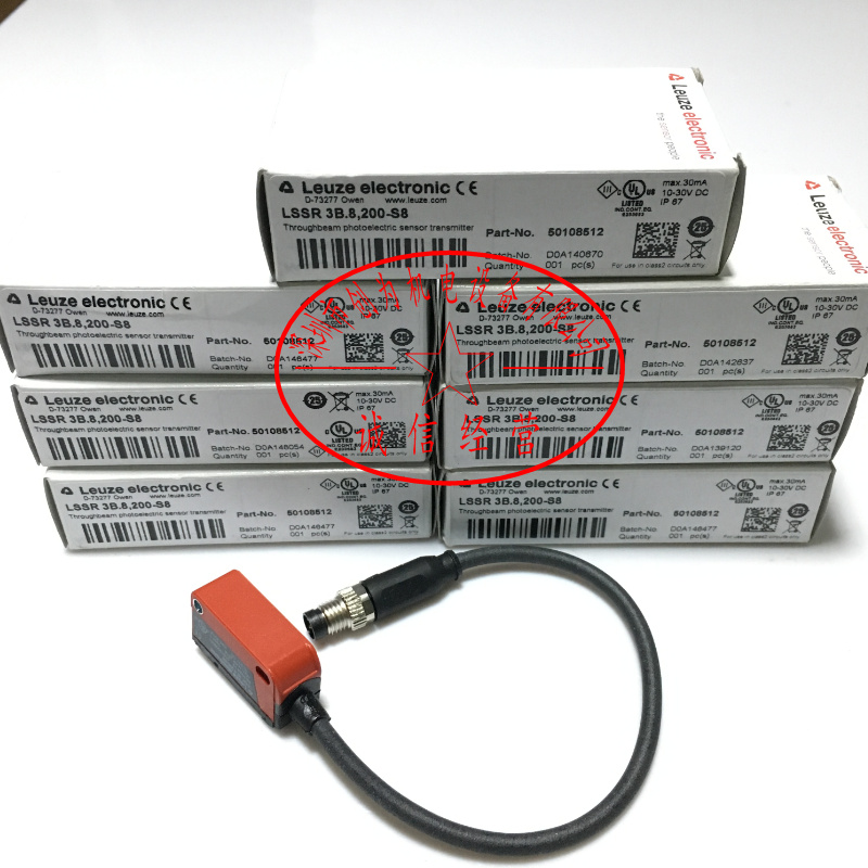 德国劳易测LEUZE光电开关传感器LSSR 3B.8,200-S8，全新原装现货