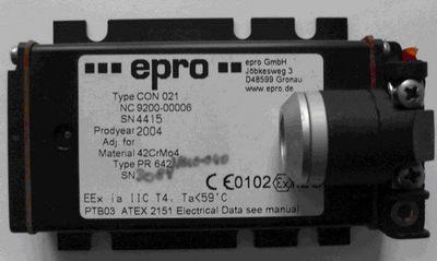 EPRO振动检测模块MMS6210 