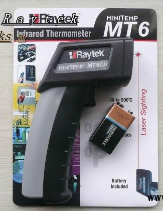 包邮 美国 Raytek雷泰 MT4/MT6 红外测温仪 ST20测温枪 -30~500℃便携式