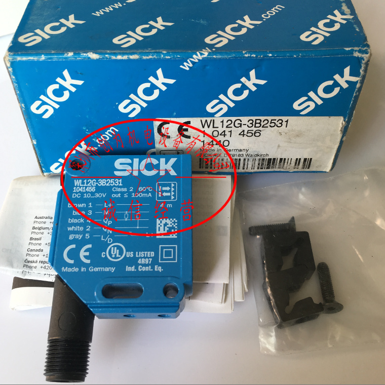 德国西克SICK光电开关传感器WL12G-3B2531 1041456全新原装现货 WL12G-3B2531,光电开关,传感器,现货
