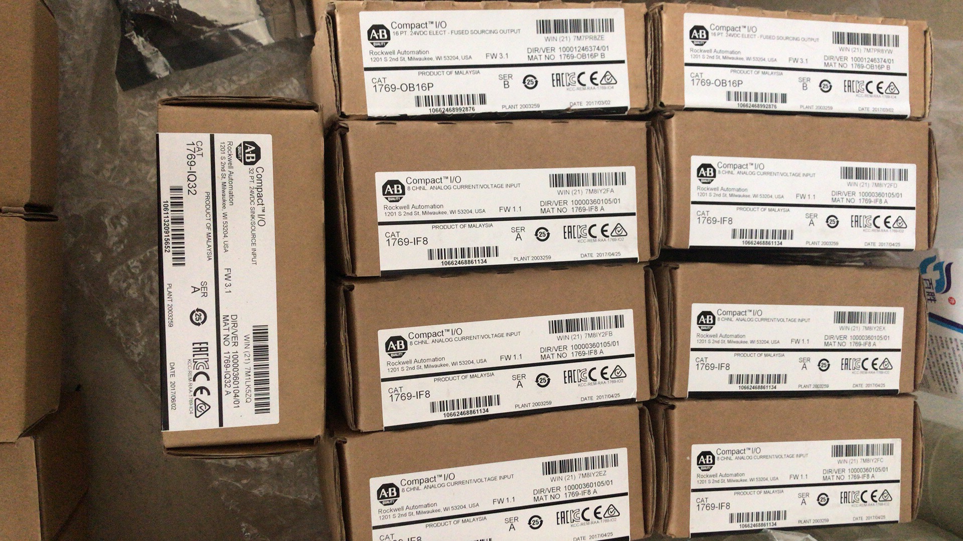 AB罗克韦尔1756-PA751769-OF4VI全新原装现货库存特价供应 