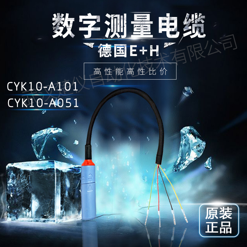 包邮E+H德国PH数字电极电缆 CYK10-A051 5米 ph电极电缆 连接线