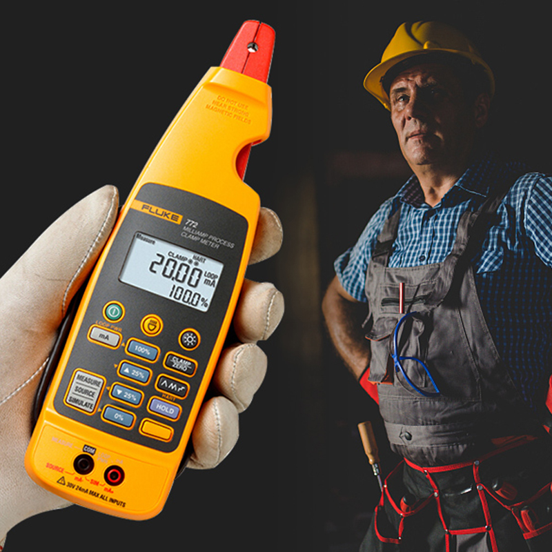 FLUKE美国福禄克 钳形表 F773 FLUKE 毫安过程钳型电流表正品低价