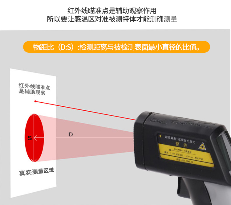 福禄克F59Raytek雷泰 MT4 MT6 红外测温仪工业高精度红外线温度计 