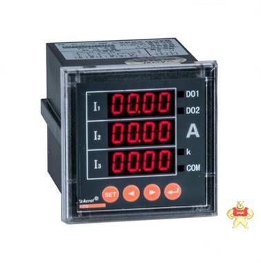 安科瑞PZ96-AI3/J三相电流表一路报警功能acrel 88*88 0.5级 电流表,电流表,电流表,电流表,电流表
