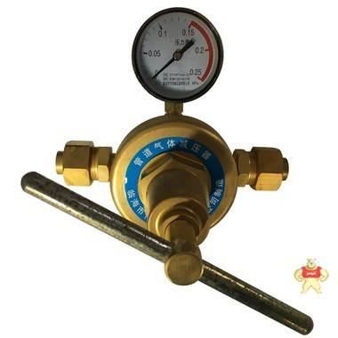 YQKG-415气体管路减压器管道空气减压器减压阀压力表 