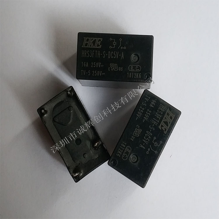原装汇港继电器HRS3FTH-S-DC5V-A 16A 灯控继电器