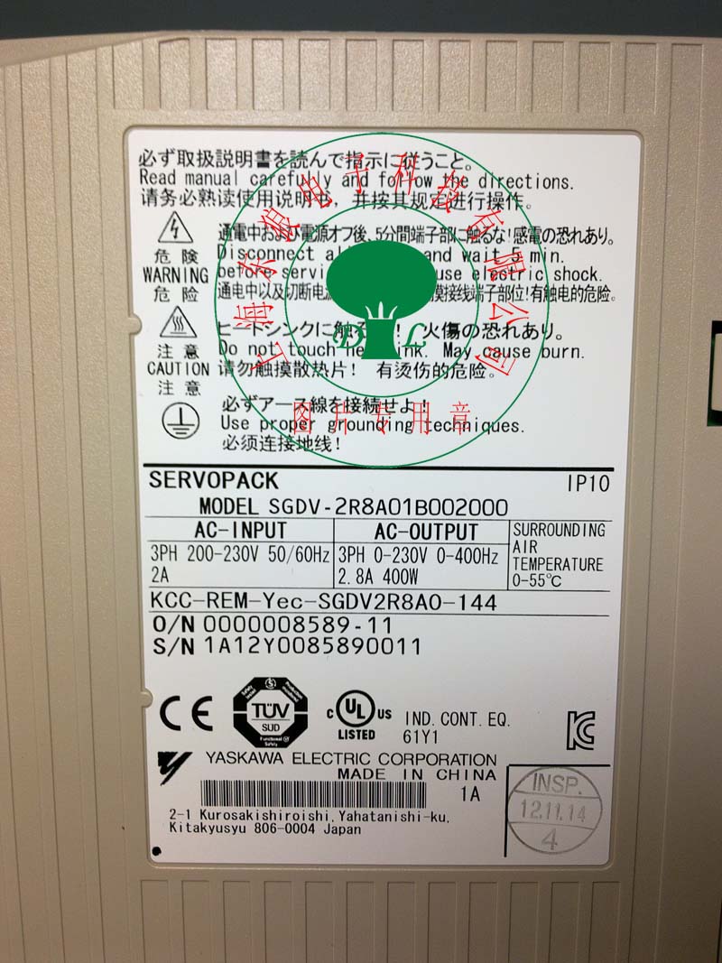 全新包邮全新原装安川伺服驱动器SGDV-2R8A01B,SGDV-2R8A01A[品牌价格