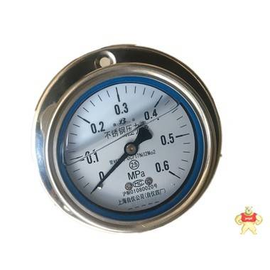 Y-60Z軸向壓力表 上海自動化儀表 Y-60Z,軸向壓力表,壓力表