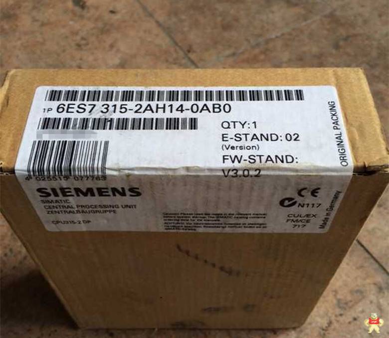 全新西门子模块现货6ES7315-2AH14-0AB0