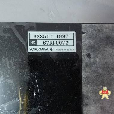 YOKOGAWA  67RP0072 
