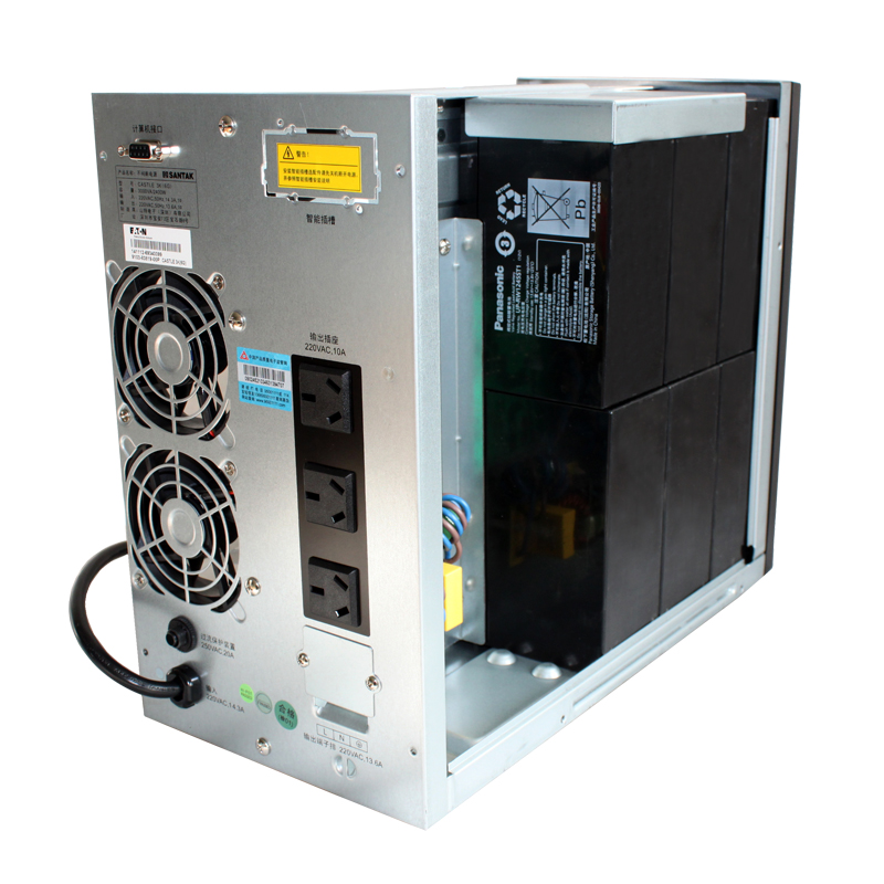 山特ups不间断电源C1K在线式 1KVA/800W 电脑服务器断电延时备用