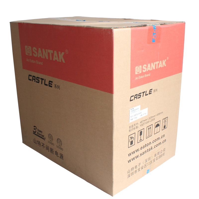 正品山特SANTAK UPS不间断电源C2KS 在线式1600W 外接电池主机72V