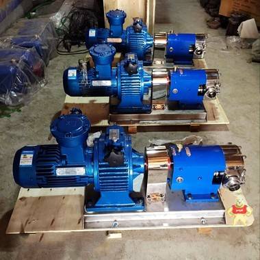 鸿海泵业专业生产 3-2RP 食品卫生泵  凸轮转子泵 