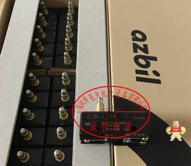 日本山武azbil微动开关BZ-2RS-J，全新原装现货 BZ-2RS-J,微动开关,全新原装正品
