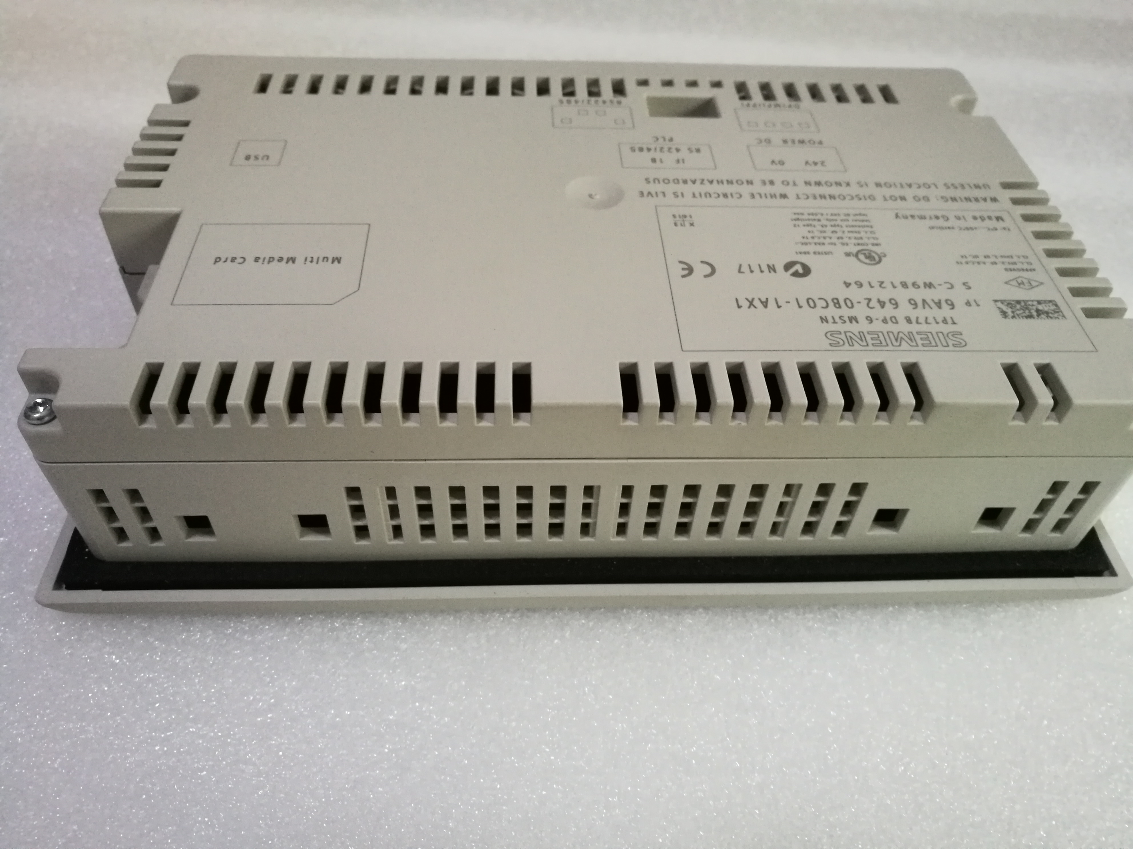 西门子 SIEMENS 触摸屏 6AV6642-0BC01-1AX1 HMI 西门子,SIEMENS,6AV6642-0BC01-1AX1,HMI,触摸屏