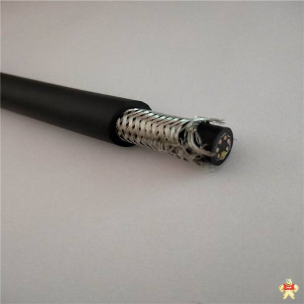 双护套拖链电缆 双护屏蔽电缆