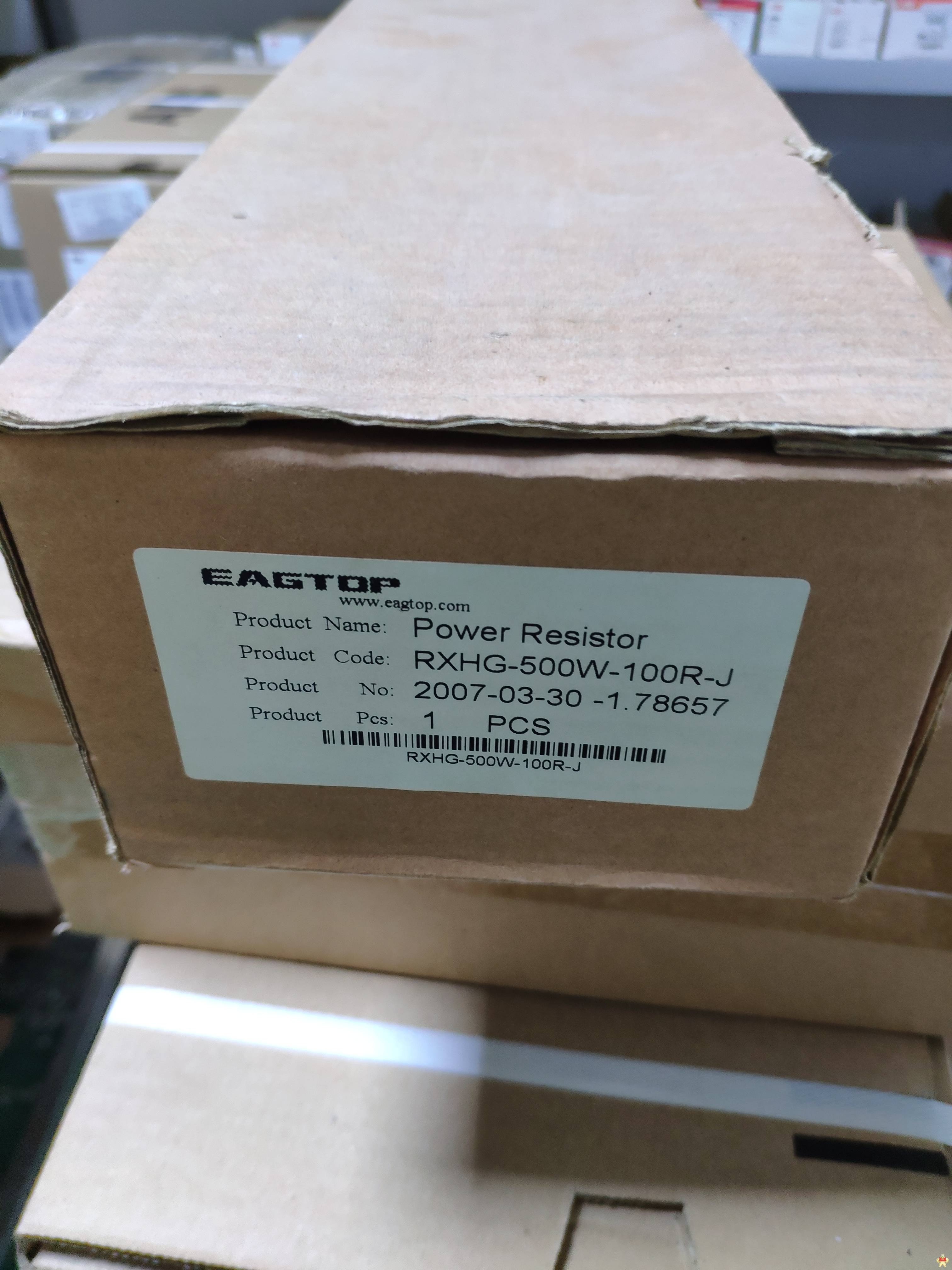 EAGTOP鹰峰 制动电阻 RXHG-500W-100R-J EAGTOP,鹰峰,RXHG-500W-100R-J,制动电阻
