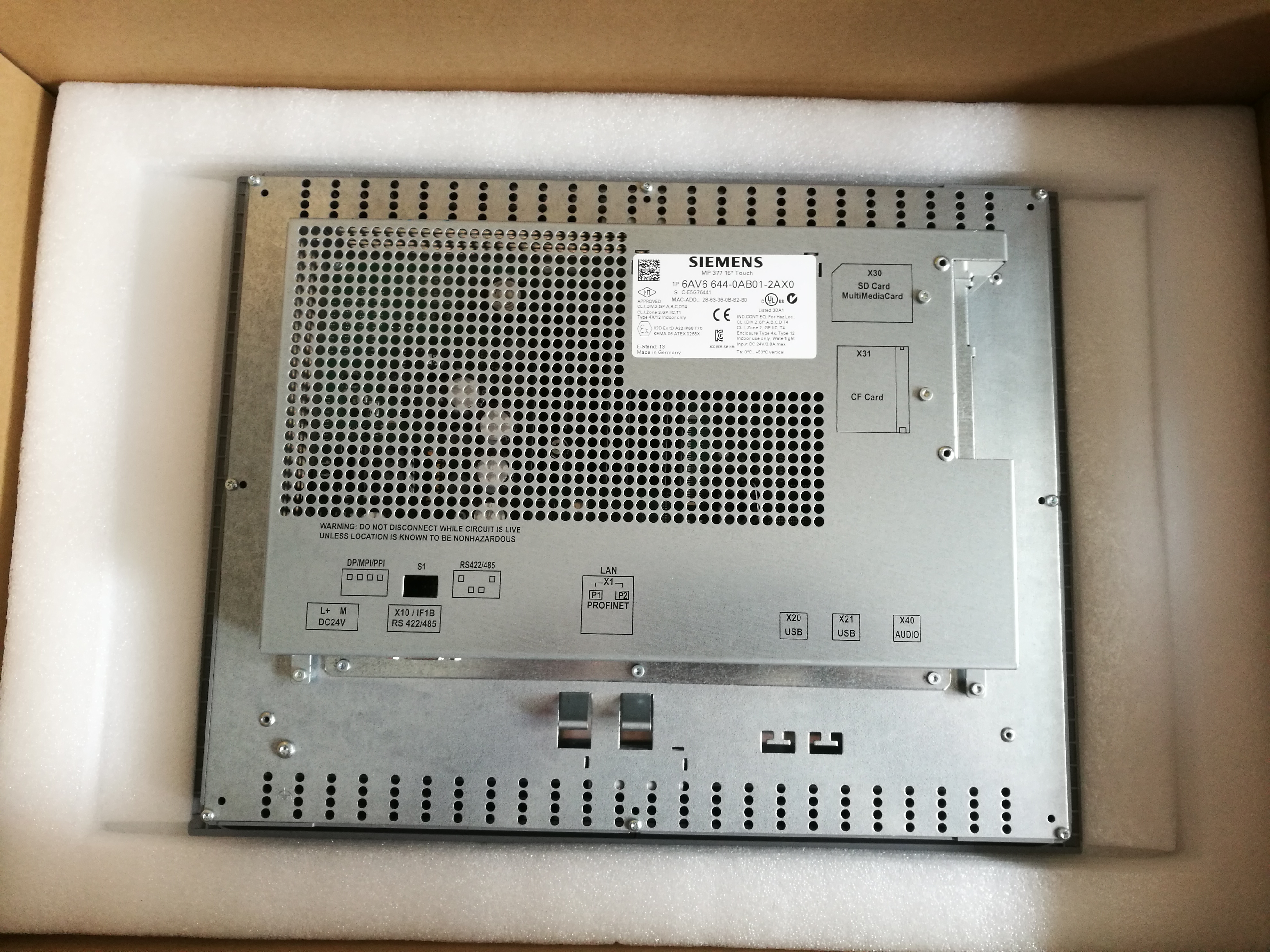 西门子 SIEMENS HMI触摸屏 6AV6644-0AB01-2AX0 现货 西门子,SIEMENS,触摸屏,6AV6644-0AB01-2AX0,6AV66440AB012AX0