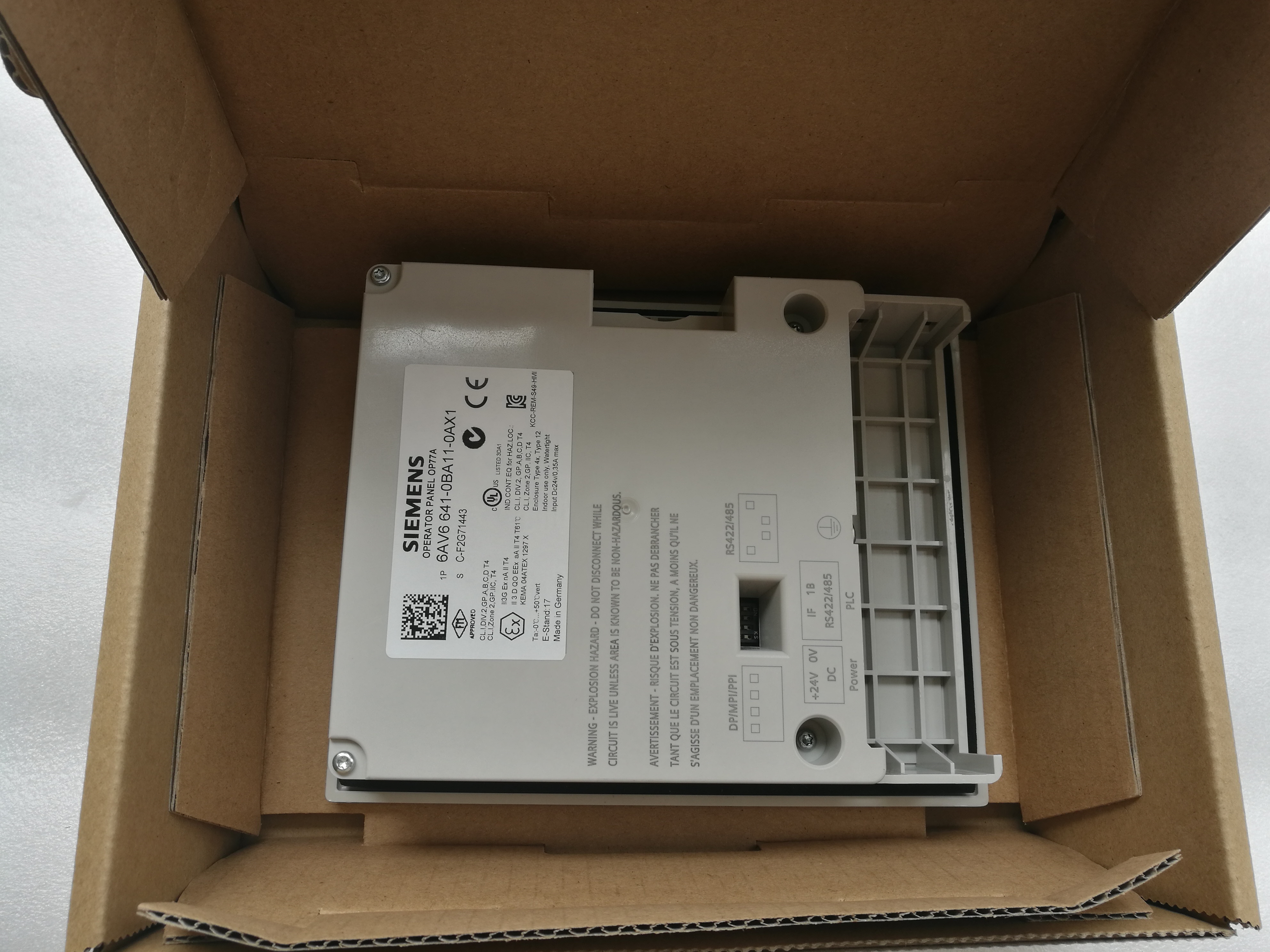 西门子 SIEMENS HMI触摸屏 6AV6641-0BA11-0AX1 现货 OP77A