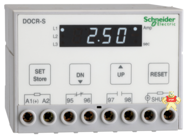 施耐德EOCR（原韓國三和）DOCRD-H直流電子式過電流繼電器 施耐德EOCR（三和）一級代理 DOCRD,DUCRD,直流過流,直流欠流,直流繼電器