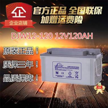 理士12V120AH蓄电池 DJW12120S 铅酸免维护蓄电池EPS UPS电源专用 