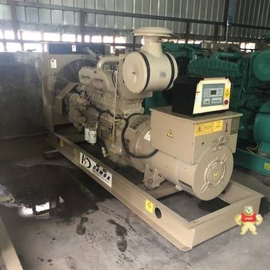 重慶康明斯220kw二手柴油發(fā)電機(jī)組銷售工廠酒店備用 