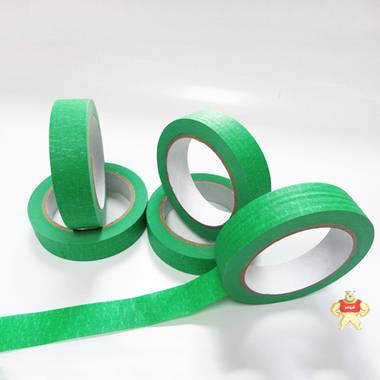 厂家直销装修喷漆 喷涂 DM001A绿色美纹 美纹纸厂家品质保障 