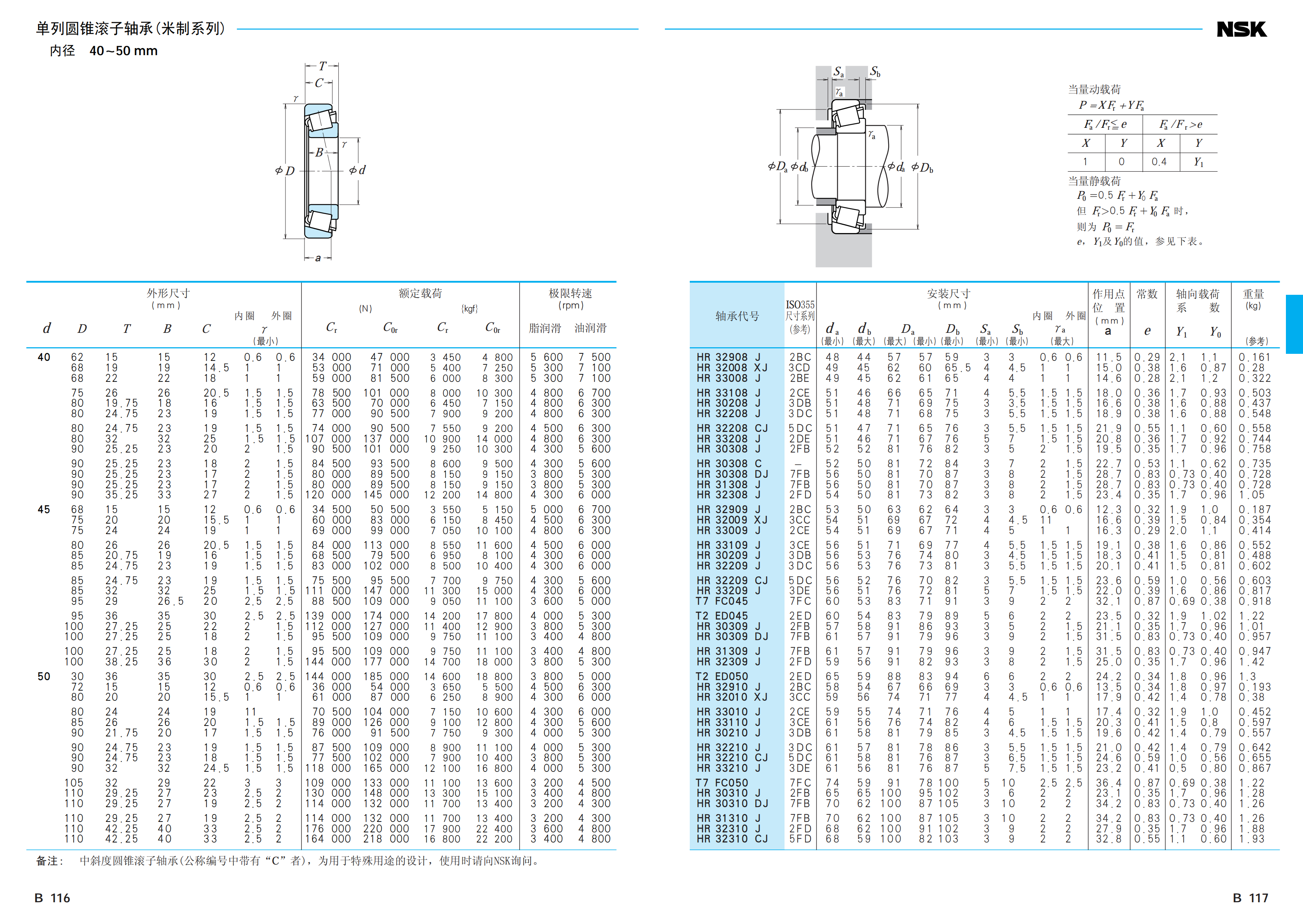 NSK NSK轴承 NSK圆锥滚子轴承HR30206J HR30208J HR30209J HR30306J NSK,NSK轴承,NSK进口轴承,NSK圆锥滚子轴承,NSK代理商
