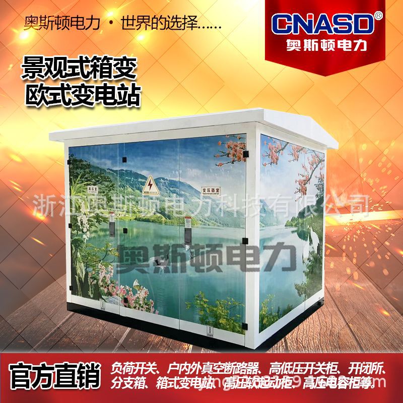 10KV箱式变电站 高压箱变 美式箱变 欧式箱变 欧变 美变