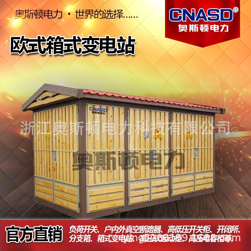 10KV箱式变电站 高压箱变 美式箱变 欧式箱变 欧变 美变