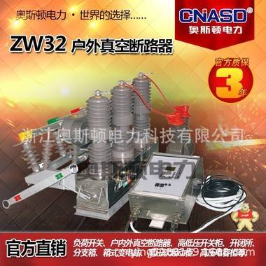 ZW32户外高压真空断路器智能分界真空开关10KV带隔离柱上真空开关 