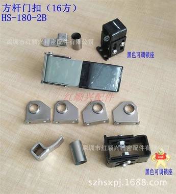 工业设备烘烤箱门扣试验把手方钢拉手方圆杆门锁烘烤箱门把手 